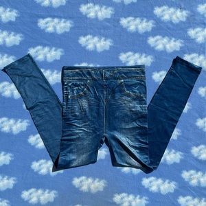 Fake Jean Leggings